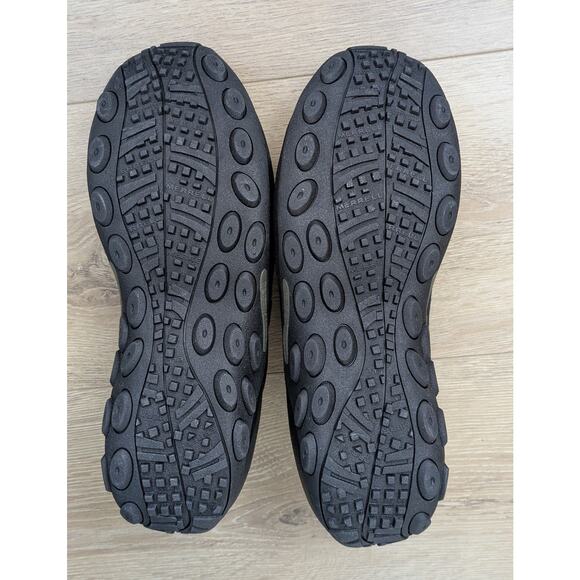 Merrell Mens Jungle Moc Suede Slip On Shoe 11.5 Black Waterproof Cushion J52929 - Picture 11 of 12